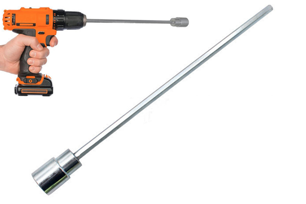 30cm Caravan Leg Winding Bit Adapter Socket Extension for Drill