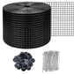 PVC Coated Wire Mesh Bird and Rodent Barrier for Solar Panels