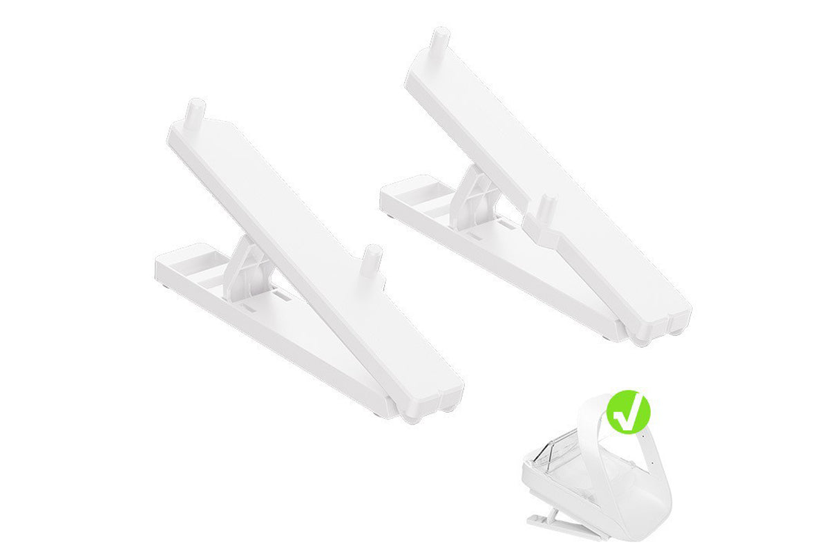 1 Pair Adjustable Elevated Stand for SureFeed Microchip Pet Feeder Foldable Tilt Raised Support Bracket