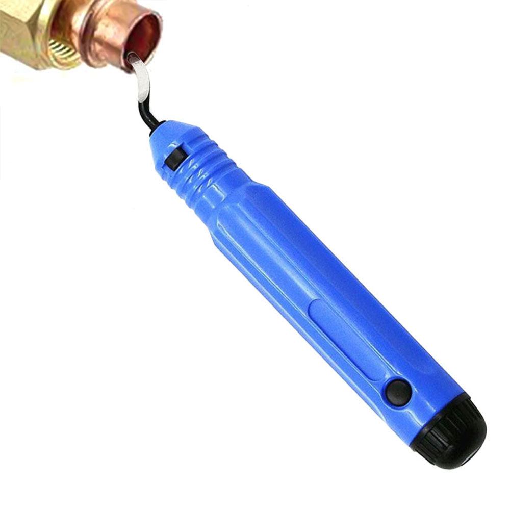 2Pcs Pocket Deburring Tool 365 Degree Swivel Head with Replacement Blades Tools for Bosch