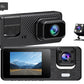 Triple Lens Car Dash Cam Super Night Vision Loop Recording
