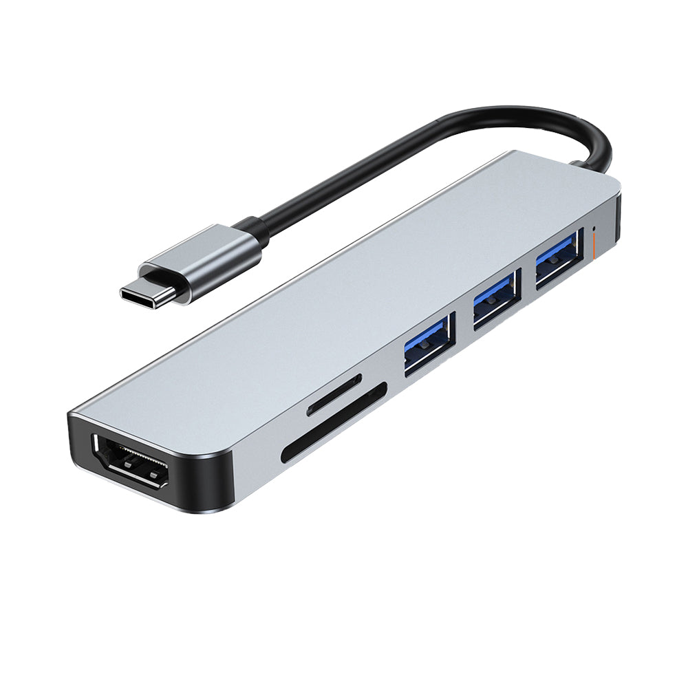 6-in-1 Multi-Interface Docking Station