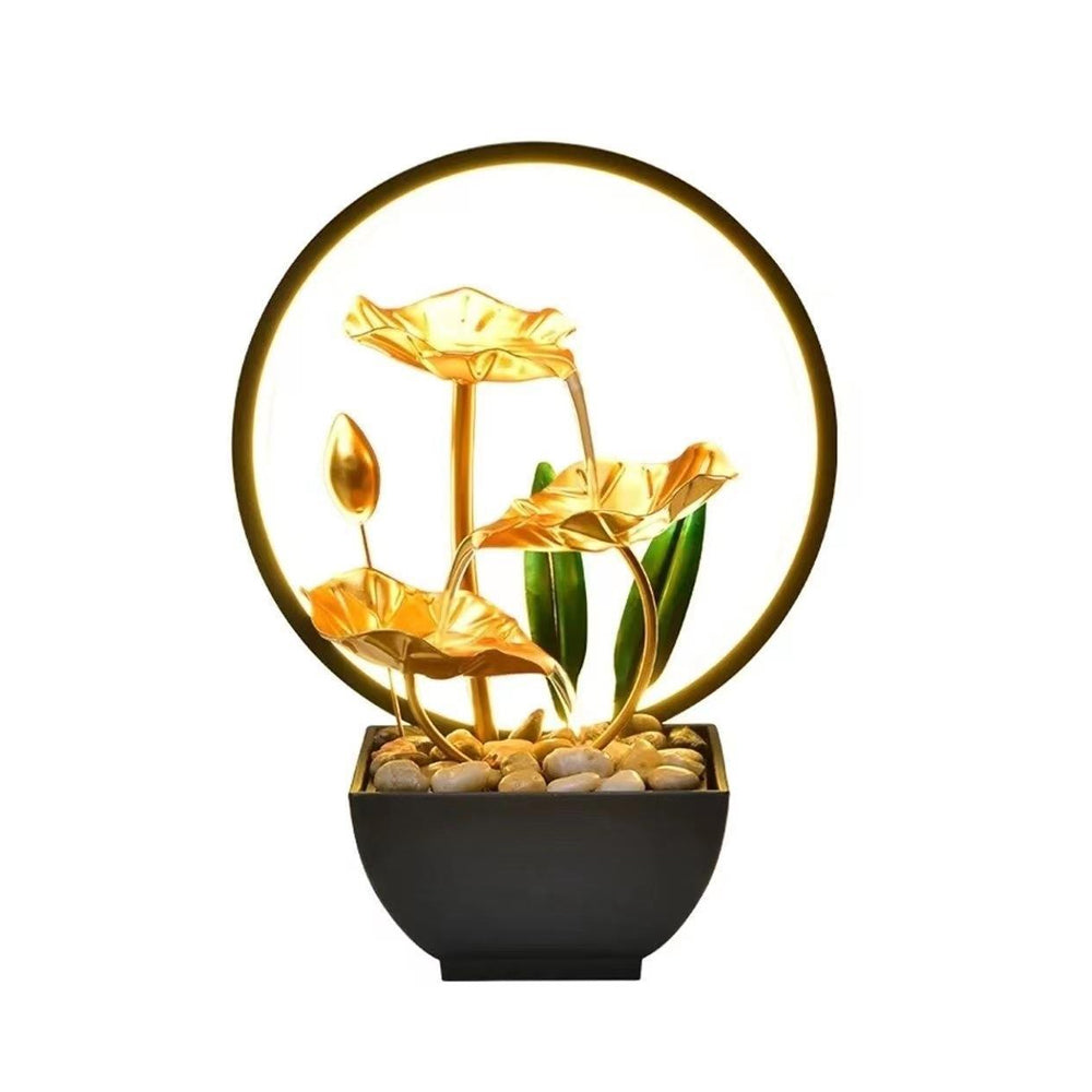 USB Powered Tabletop Fountain Night Light