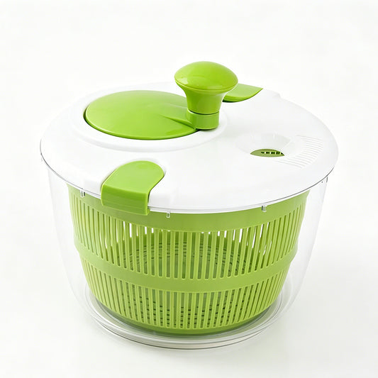 Salad Spinner Fruit Drain Basket Vegetable Handheld Dryer Hand Crank Centrifuge