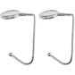 2 Pack 30mm Metal Straight Hooks for Christmas Stockings and Bags