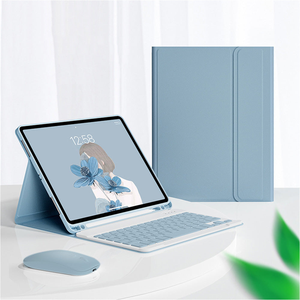 Bluetooth Keyboard Case with Mouse for iPad 11th 2025 and 10th Gen 10.9 Inch