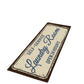 Farmhouse Laundry Room Rug Non Slip Waterproof Laundry Floor Mat-Nude