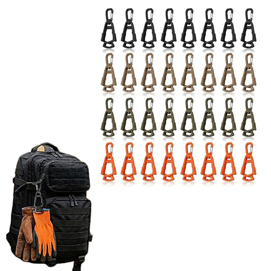 32 Pcs Glove Clips for Work Glove Holders Glove Keeper for Belt