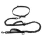2 in 1 Hands Free Running Dog Leash for Walking Jogging
