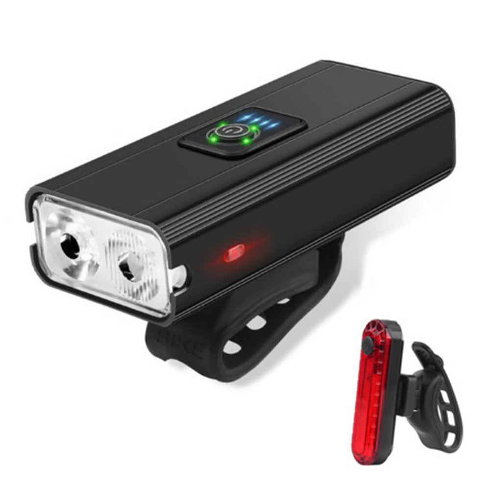 Bike Light Set Rechargeable Water Resistant LED Bicycle Head and Tail Lights