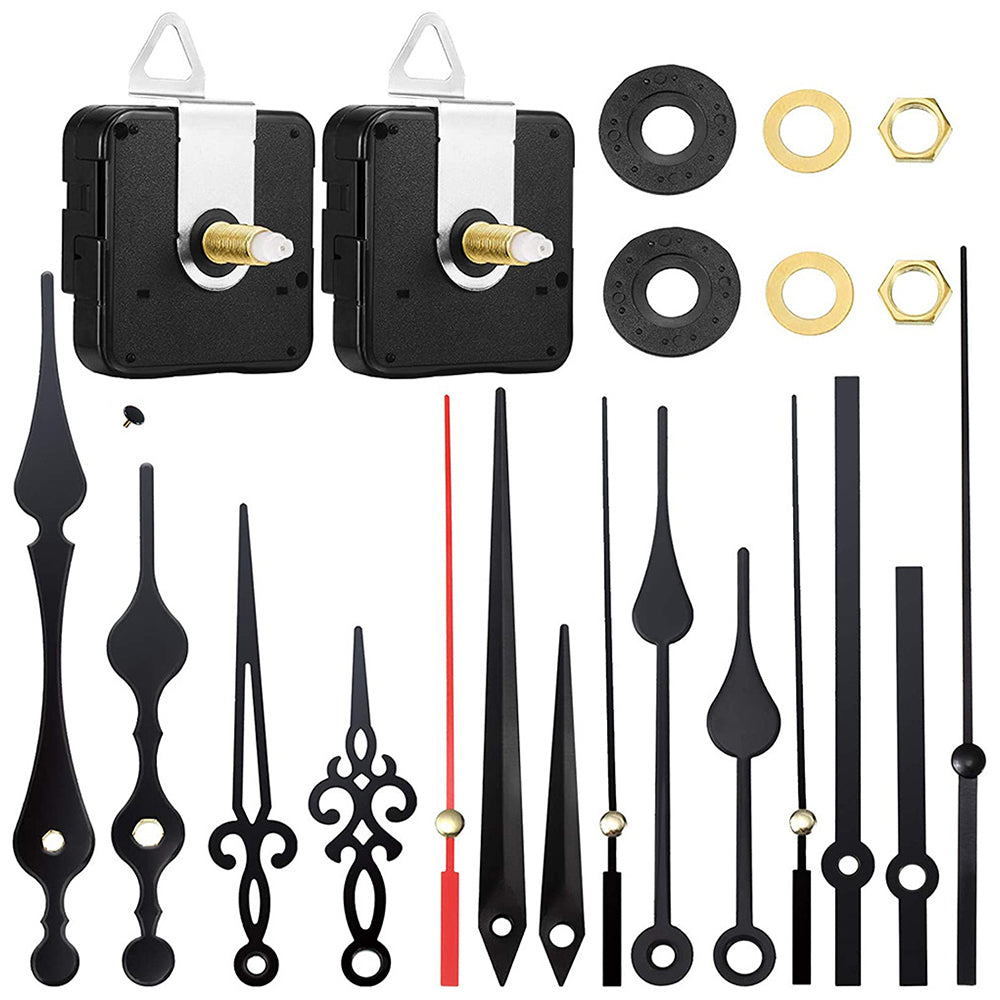 Replacement Quartz Clock Movement Mechanism Motor Metal Hands Fittings