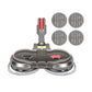Electric Motorised Mop for Dyson V7 V8 V10 V11 Cordless Vacuum Cleaners