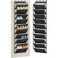 10 Tier Clear Over the Door Shoe Organizer Storage Hanging Organiser with Deep Pockets