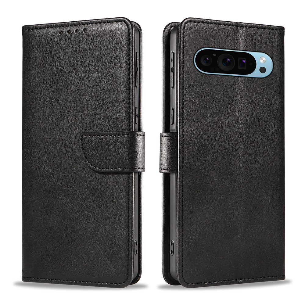 Wallet Case for Pixel 10 and 10 Pro Holder Snap-Lock Flip Cover