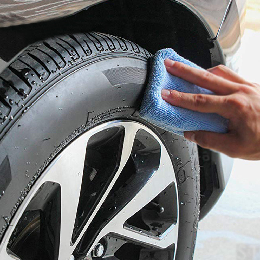 8Pcs Microfiber Applicator Pads Car Wash Sponge for Effortless Wax Sealant
