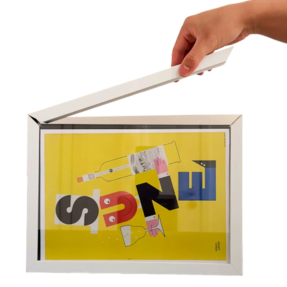 Magnetic Wooden Artwork Display Frames