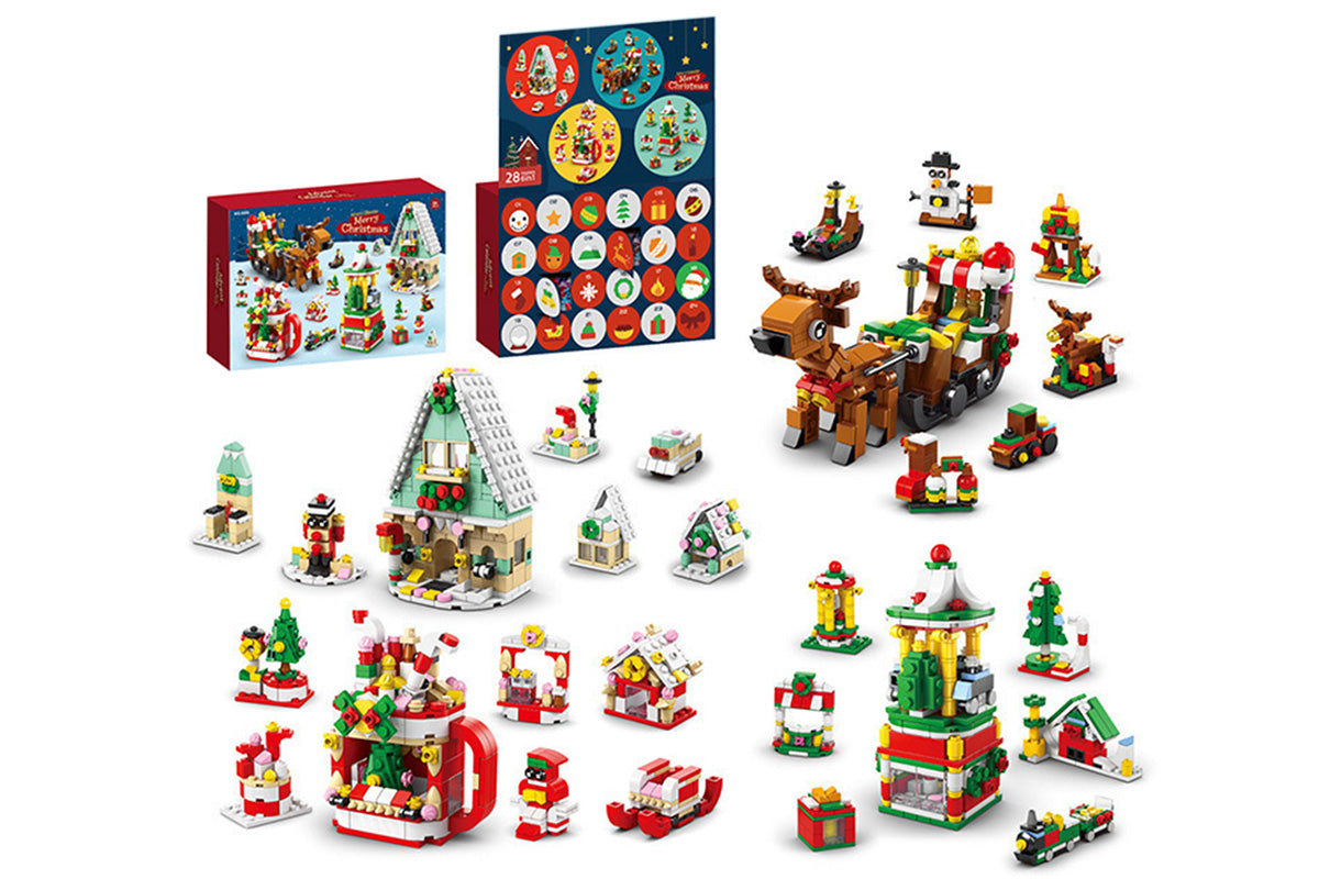 Advent Calendar 2025 Christmas House Mini Building Set