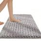 Chenille Fabric Bathroom Rugs Mat With Non Slip Rubber Backing Home Decor Accessories
