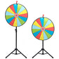 60cm Prize Wheel 15 Slots Colour Spinning Wheel with Adjustable Tripod Floor Stand