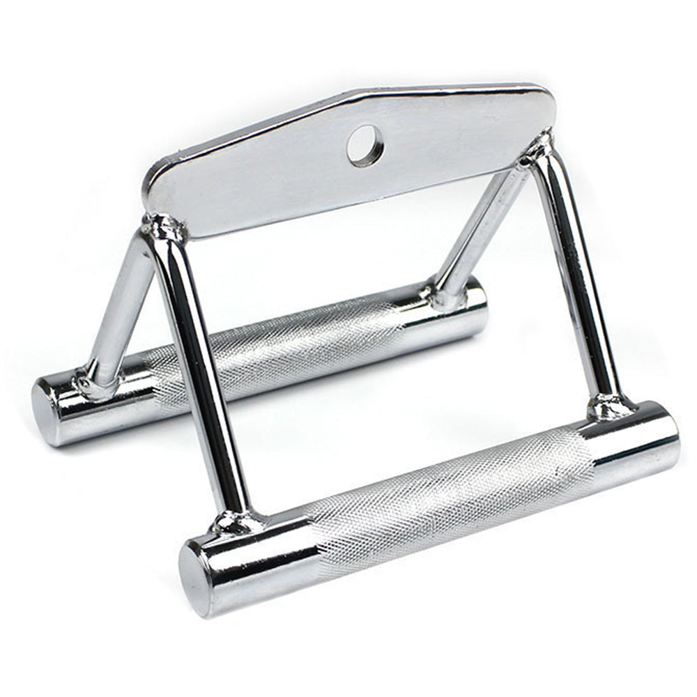 V-Grip Lat Pulldown Bar with Non-Slip Rubber Handle Cable Machine Attachment