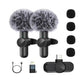 1 Pair Lavalier Wireless Microphone-Lighting