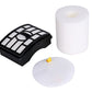 Vacuum Filter Kit HEPA Filter Replacements Compatible with Shark NV500 NV501 NV50 Series