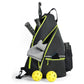 Pickleball Backpack Adjustable Sling Bag Large Capacity with Safety Pocket for Men and Women