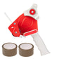 5cm Tape Dispenser with 2 Rolls Tape Hand held Carton Sealer for Packing Shipping