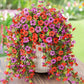 2Pcs Artificial Flowers Outdoor Hanging Faux Floral Decor for Planter Basket Window Box