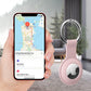 For AirTag Holder AirTag Case with Keychain Silicone Air Tag Cover 4PCS