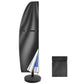 Banana Shape Outdoor Umbrella Cover for 11 to 13 Feet Umbrella