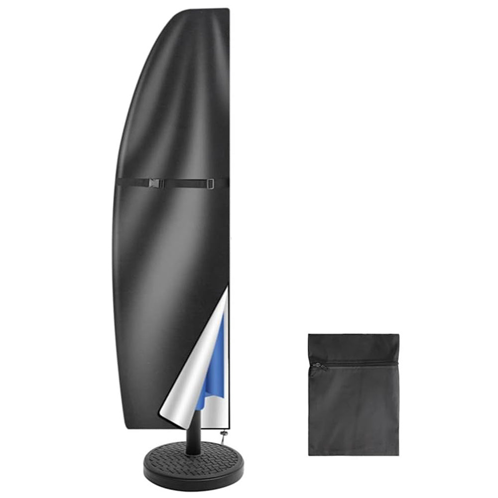 Banana Shape Outdoor Umbrella Cover for 11 to 13 Feet Umbrella