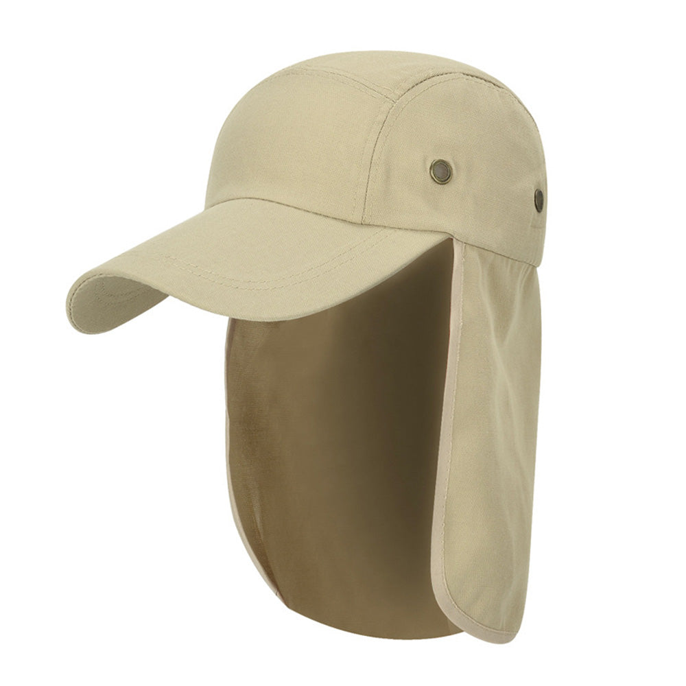 Summer Sun Hat Baseball Cap with Wide Brim and Extended Visor