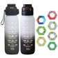 700ML or 1000ML Scent Water Bottle Leak Proof Sport Water Cup with 7 Fragrance Rings