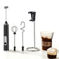 3 in 1 Milk Frother Electric Coffee Stirrers for Coffee Latte Oat Milk
