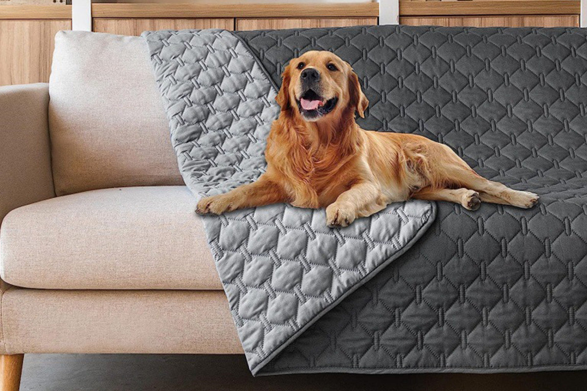 Waterproof Double-Sided Pet Blanket Furniture Protector for Dogs Cats