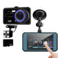 4-inch Touch Screen 2 Channel Dash Cam Front and Rear Car Camera