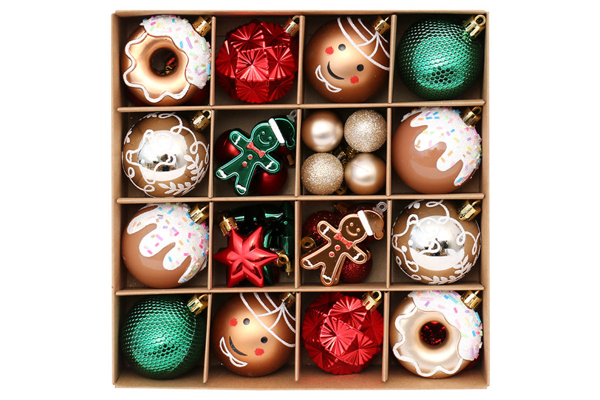42-Piece Christmas Tree Decorations Ornament Set