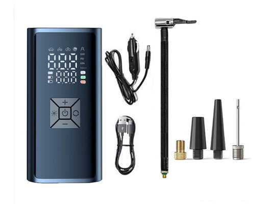 Dual Mode Car Tire Inflator Cordless Air Pump with Light Digital Pressure Gauge
