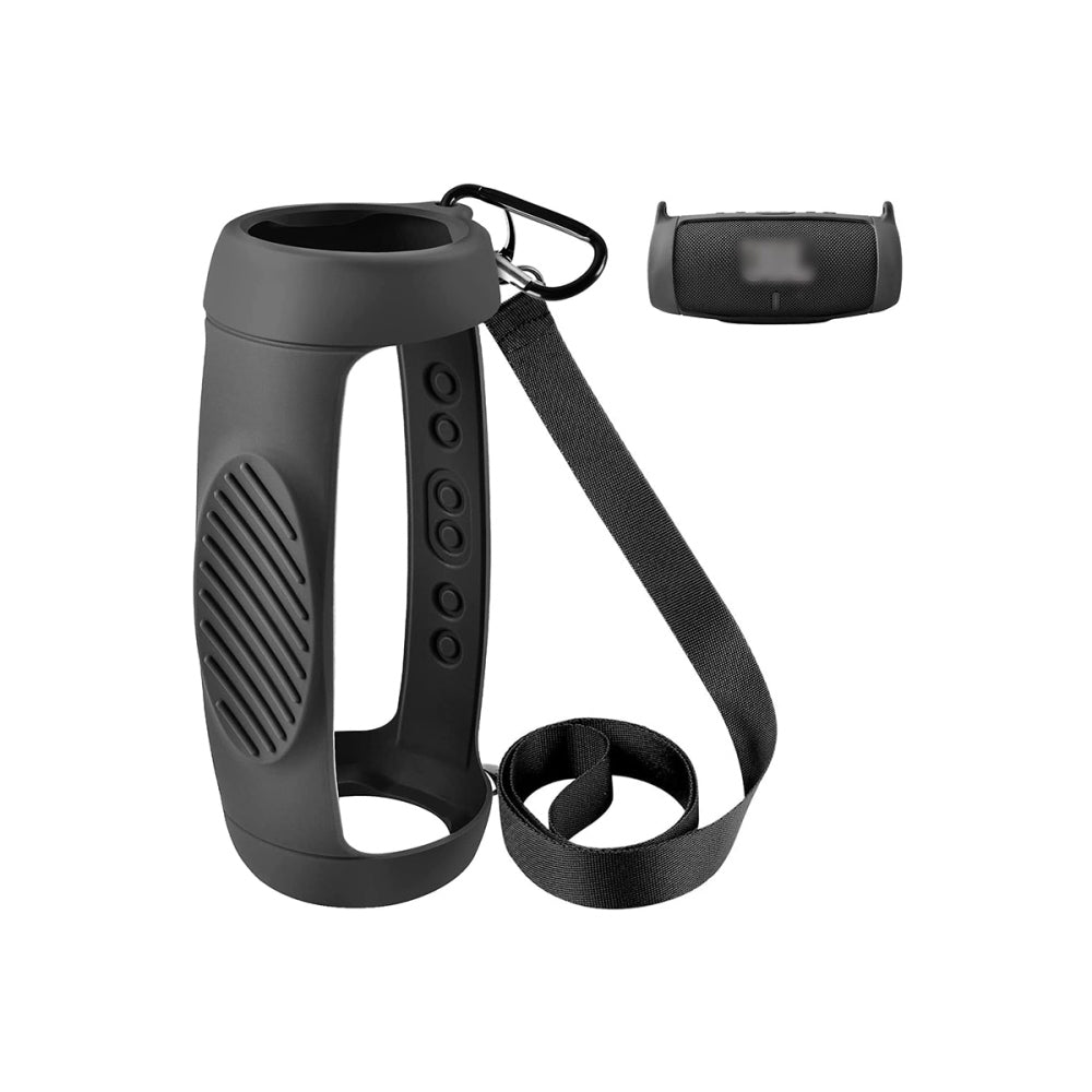Silicone Case Cover for JBL Charge 5 Portable Bluetooth Speaker Travel Carrying