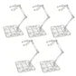 5Pcs Action Figure Display Stand Poseable Flight Stand for HG RG SHF Adjustable Base