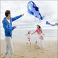 3D Soft Killer Whale Frameless Flying Kite Outdoor Sports Toy