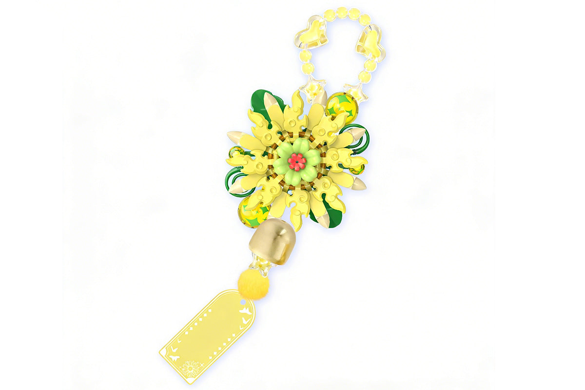 DIY Building Block Wind Chime Kit Hanging Ornament Compatible with LEGO
