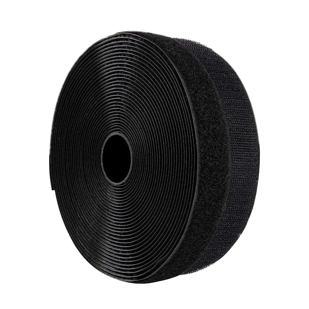 Self Adhesive Hook and Loop Tape 2 Rolls 5cm x 10m Hook Loop for Cable Management