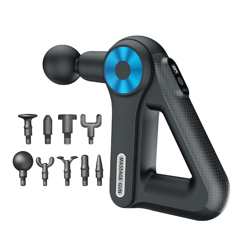 Handheld Muscle Massage Gun with 9 Massage Heads