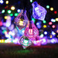 20 LED Diamond Solar Light Waterproof String light