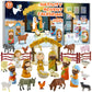 Nativity Advent Calendar for Jesus Birth Scene Blind Box