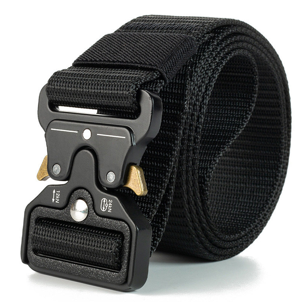 Nylon Tactical Belt Quick-Release for Outdoor Work Daily