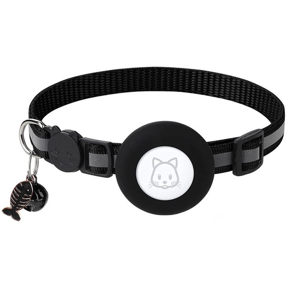 For Tracking Pet Collar Case Compatible with Apple Airtag Adjustable Cat Dog Collar