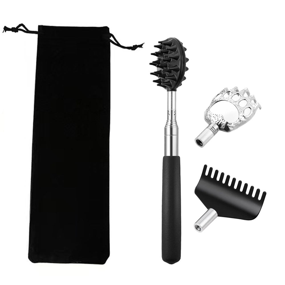 Extendable Back Scratcher Metal Claw Telescoping Backscratcher Massager